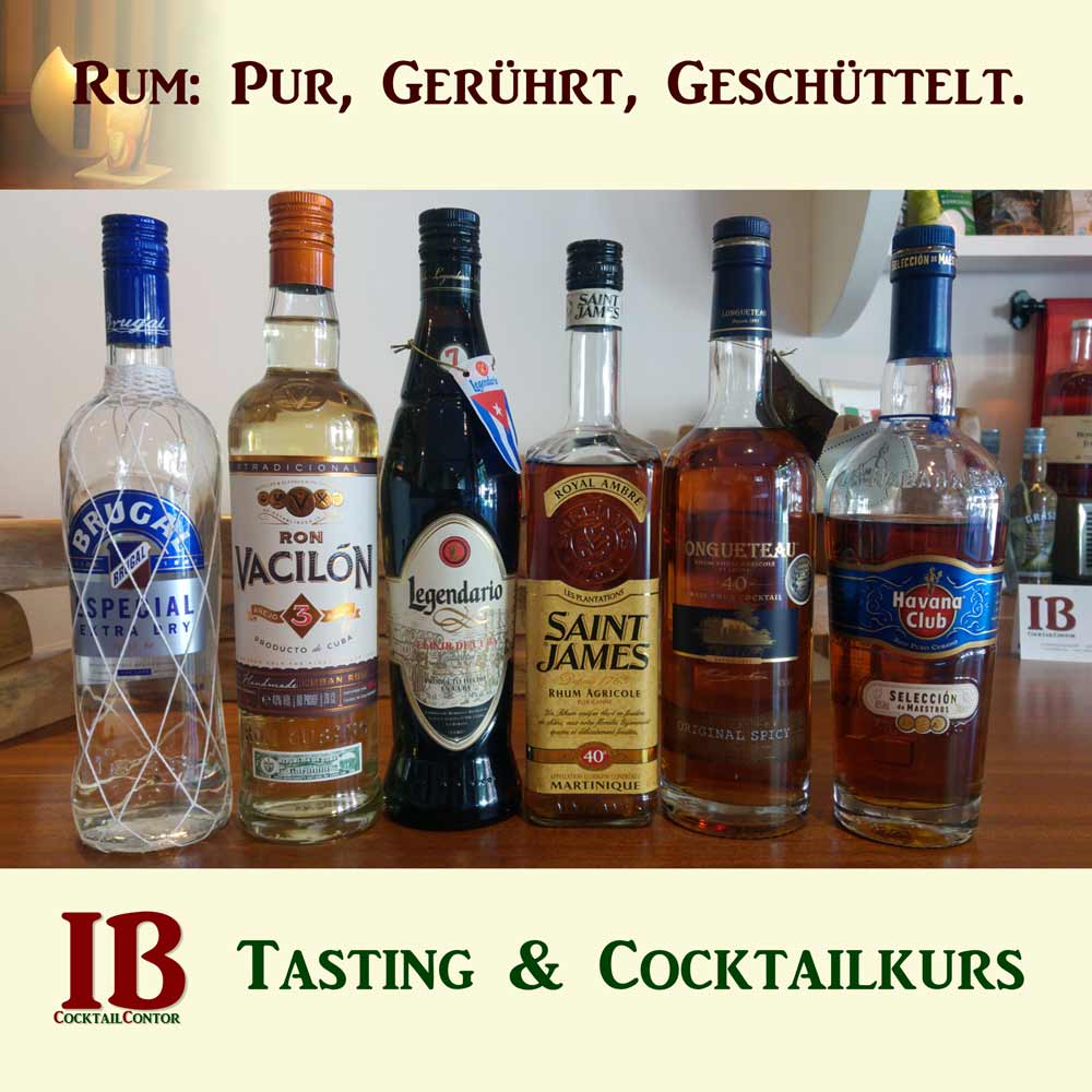 Ankündigungsbild Rum-Tasting Köln